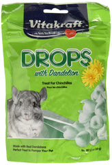 Vitakraft Gotas de Diente de León para chinchilla, dosificación cómoda en cada paquete.