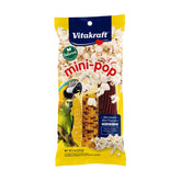 Vitakraft Mini-Pop cob de maíz para aves, snack crujiente con minerales naturales para forraje.
