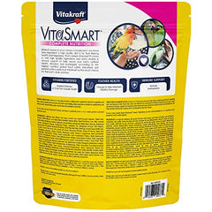 Vitakraft VitaSmart para loros pequeños con frutas reales para sabor diario.