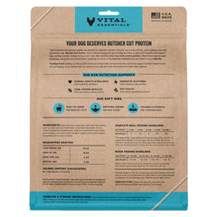 Vital Essentials bocado suave de carne cruda, perfecto para perros con dientes sensibles
