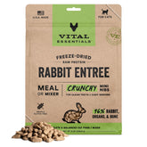 Vital Essentials bocados crujientes de conejo mini-nibs para energía diaria