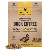 Vital Essentials pato-crujiente-mini-nibs: comida completa de alta proteína para perros