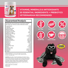 Vital Planet Vital Dog cuchara medidora, dosis rápida para una rutina diaria.