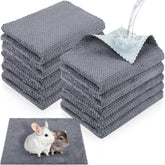VitalCozy forro jaula cobaya 12x12 gris: cómodo y absorbente.