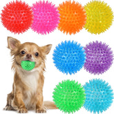 Bola espinosa VITEVER de 2,5 pulgadas para perros pequeños, segura para masticar.