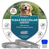 VivaElixir collar antipulgas para perro en empaque, fácil de usar