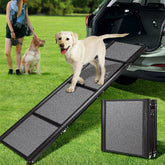 Rampa VIVOHOME para perros de 67x20, facilita subir al coche