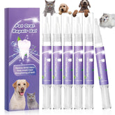 Vizela Gel oral para mascotas, aplicación directa para cuidado dental suave.