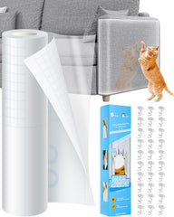 Vokvaktak protector de mueble transparente protege contra rayaduras del gato.