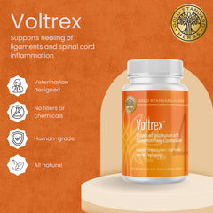 Voltrex cuchara-dosis para medir cantidad adecuada y facilitar la movilidad.