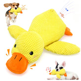 VOXGET juguete pato interactivo para perros, fomenta juego y atención.