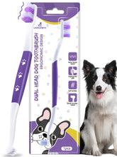 VVHOMIFE cepillo dental para perros con doble cabezal para limpieza completa