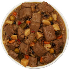 Lata con tapa de apertura fácil para alimentación diaria.