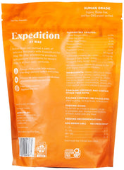 WAG Expedition bolsa galletas abierta, ideal para entrenamiento diario.