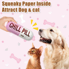 Peluche píldora Wanheart para dentición de gatos.