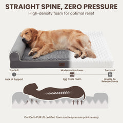 Warmrest XL con refuerzo en U para mayor seguridad al dormir.
