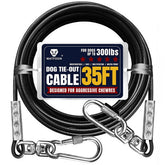 WATFOON cable para perros, rotativo 360 grados, facilita movilidad al exterior.