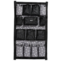 Weaver Leather bolsa de aseo para caballos, vista lateral, guía eficiente para acceso rápido