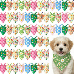 Weewooday bandanas para perro Margarita: estilo primaveral para paseos.
