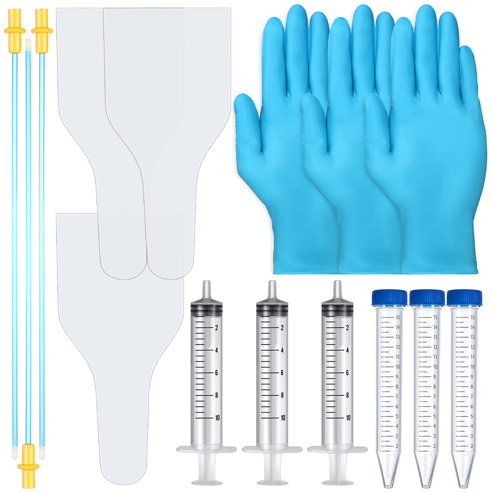 Weewooday kit inseminacion perros: catéteres flexibles de 27,5 cm para posicionamiento seguro