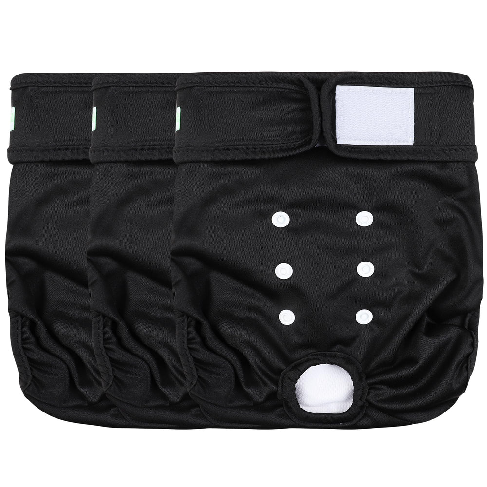 Pañales Wegreeco para perros femeninos con ajuste cómodo y seguro.