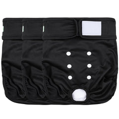 Pañal Wegreeco para perra femenina: ajuste cómodo, reutilizable y absorbente.