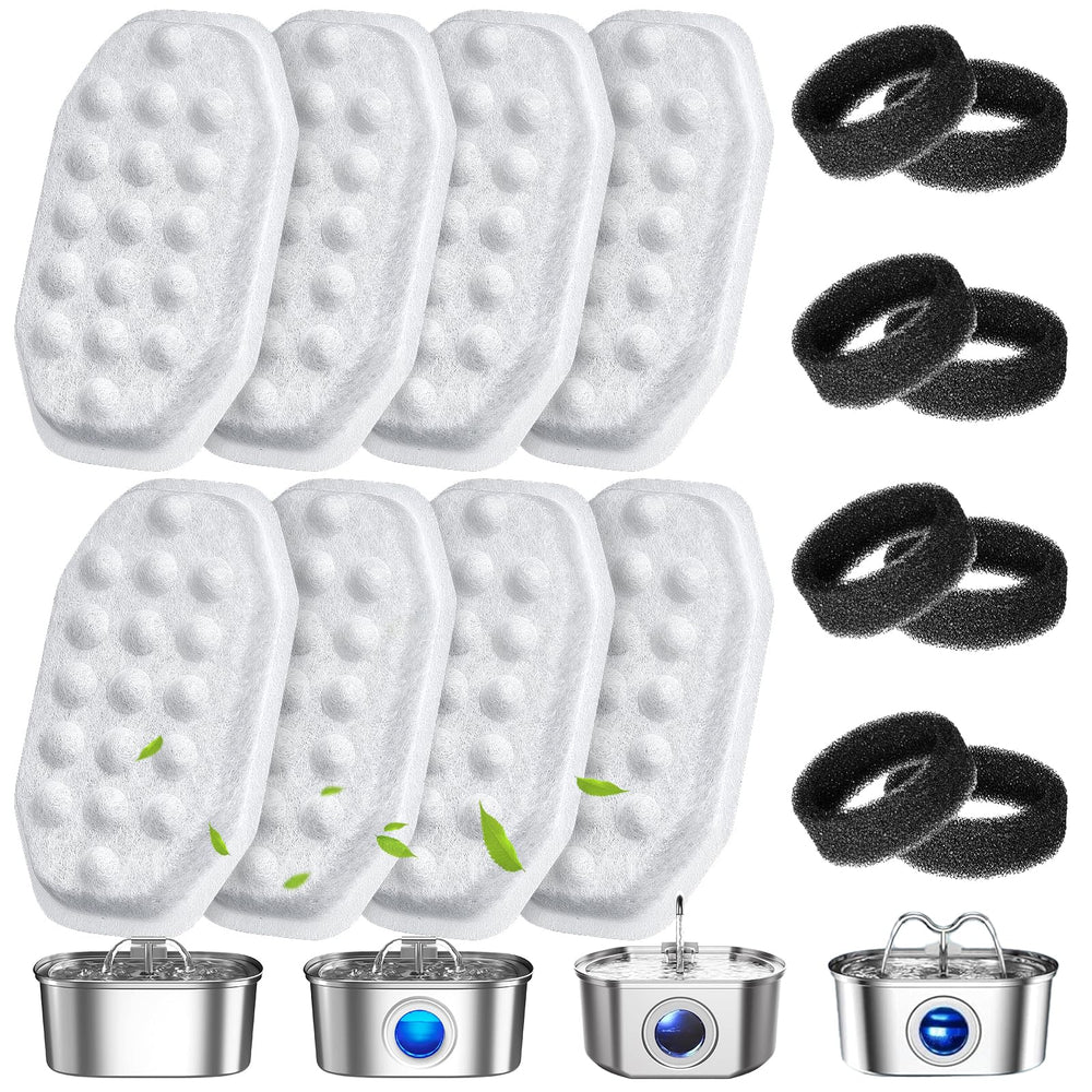 WEIKEY filtros para fuente de gatos con carbón activado para agua más fresca.