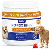 Wellix 550 Bites: deterrente coprofagia para perros, reduce interés en heces de forma natural