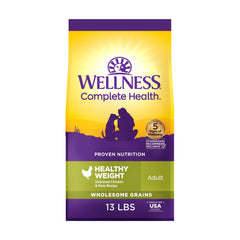 Wellness Complete Health, bolsa de 13 libras, lista para alimentación diaria del perro.