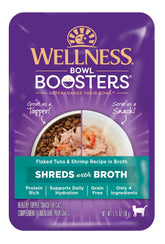 Wellness Bowl Boosters empaque porcion individual, servicio limpio para cada comida.