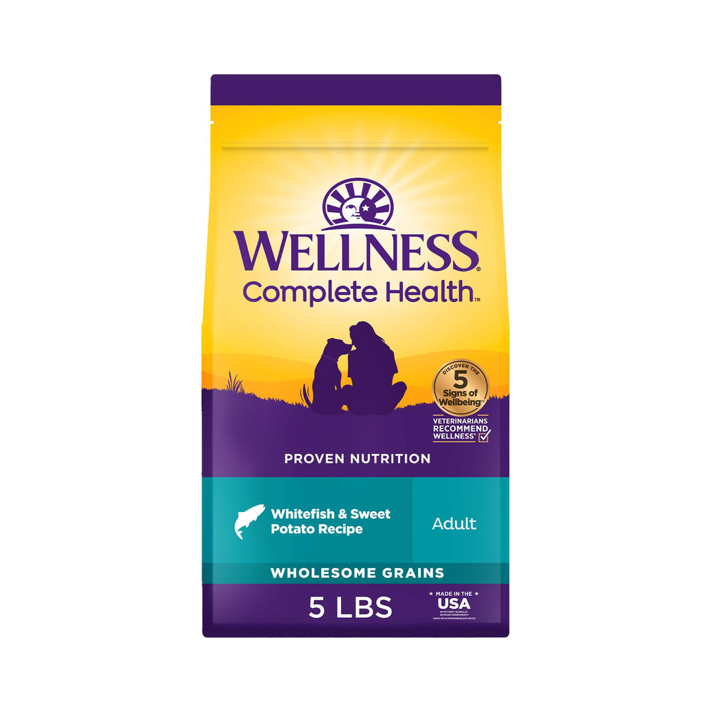 Wellness Complete Health: croquetas de pescado blanco y patata dulce para energĂa diaria y sabor suave
