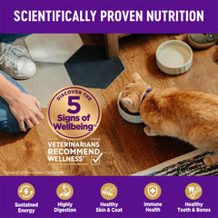 Wellness Complete Health: omega y vitaminas para piel suave y pelaje saludable