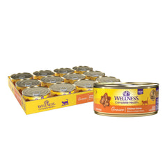 Wellness Salud Completa lata de pollo para gatos, fuente de proteína