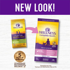 Wellness Complete Health Kitten taurina y croquetas para ojos