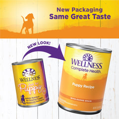 Wellness cachorros, ingredientes reales para un sabor natural y nutritivo.