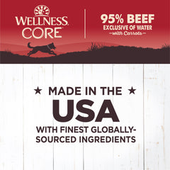 Wellness CORE 95% Natural, fórmula sin granos y con ingredientes premium