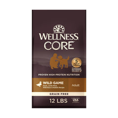 Wellness CORE comida para perros sin granos pato, favorece digestión suave.