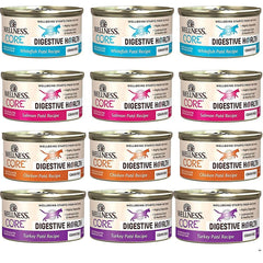 Wellness Core Digestive Pate: lata de 3 oz sabor Pollo, apoyo digestivo suave.