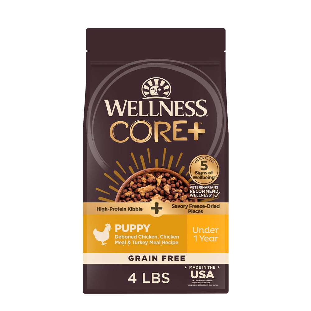 Wellness CORE+ cachorros con pavo liofilizado para proteína alta