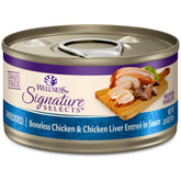 Wellness CORE Signature Selects conserva pollo hígado en salsa, sabor natural y hidratación diaria