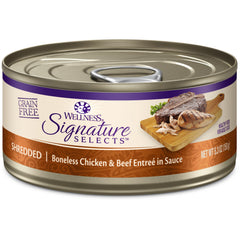 Wellness CORE Signature Selects lata pollo y ternera entremés: sabor atractivo para gatos activos.