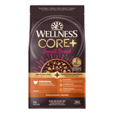 Wellnes CORE+ trozos liofilizados de pavo y pollo para perros pequeños, proteína de calidad.