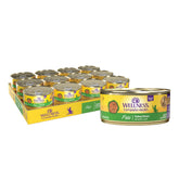 Wellness pate pavo lata, fuente de proteína real para gatos adultos.
