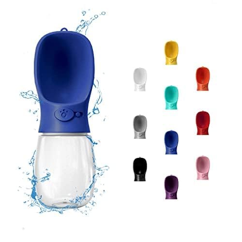 WePet botellita portátil para perros 550 ml, ideal para paseos.