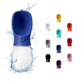 WePet botellita portátil para perros 550 ml, ideal para paseos.