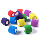 WePet Wrap: 12 rollos multicolor para vendaje rápido y seguro.
