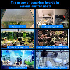 Uso como aislamiento o cubierta para el acuario Weramics.