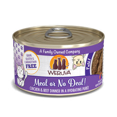 Weruva Classic Cat Paté cremoso con pollo y res para hidratar y nutrir