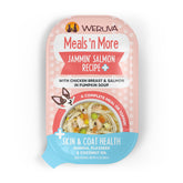 Weruva Jammin' Salmón, taza de 3,5 oz, comida húmeda natural para perros.