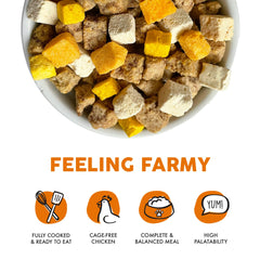 Weruva Feeling Farmy, calabaza, fibra natural y sabor suave